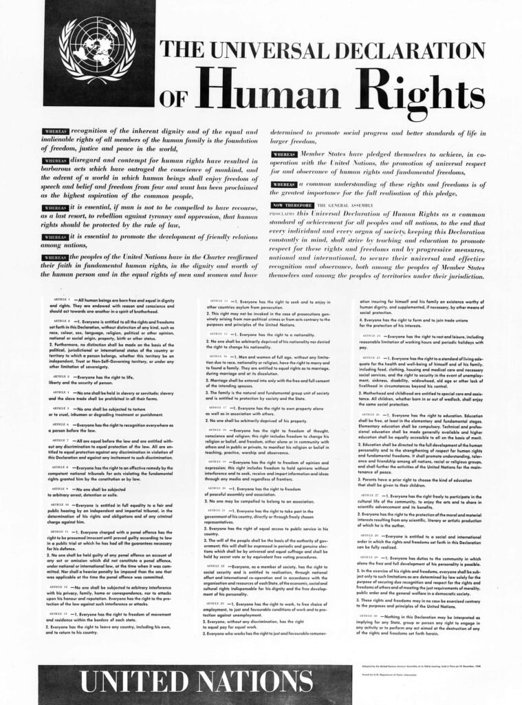 the universal declaration of human rights 10 december 1948 the universal declaration of human rights 10 december 1948